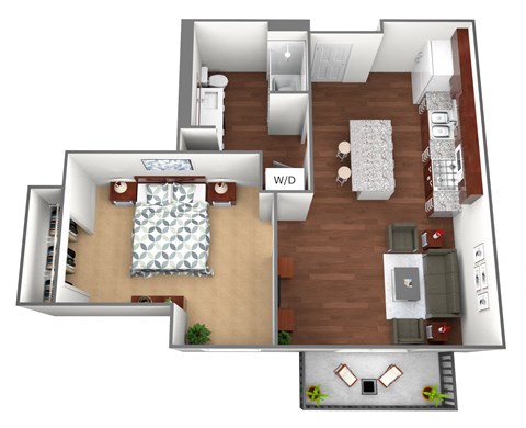 Ballybay Floor Plan at Liffey on Snelling, St. Paul